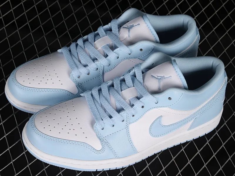All categories Air Jordan Jordan series basketball shoes Air Jordan 1 Low G version pure original Air Jordan 1 Low "Aluminum" AJ1 Joe 1 new North Carolina blue DC0774-141